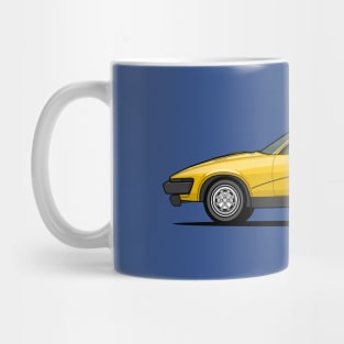 Triumph TR7 side profile drawing Mug